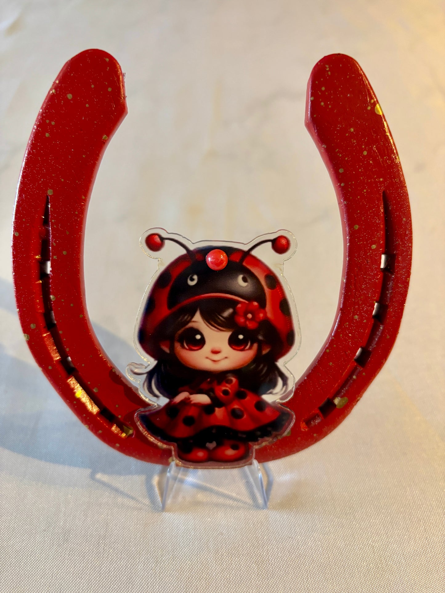 fer à cheval avec madame coccinelle