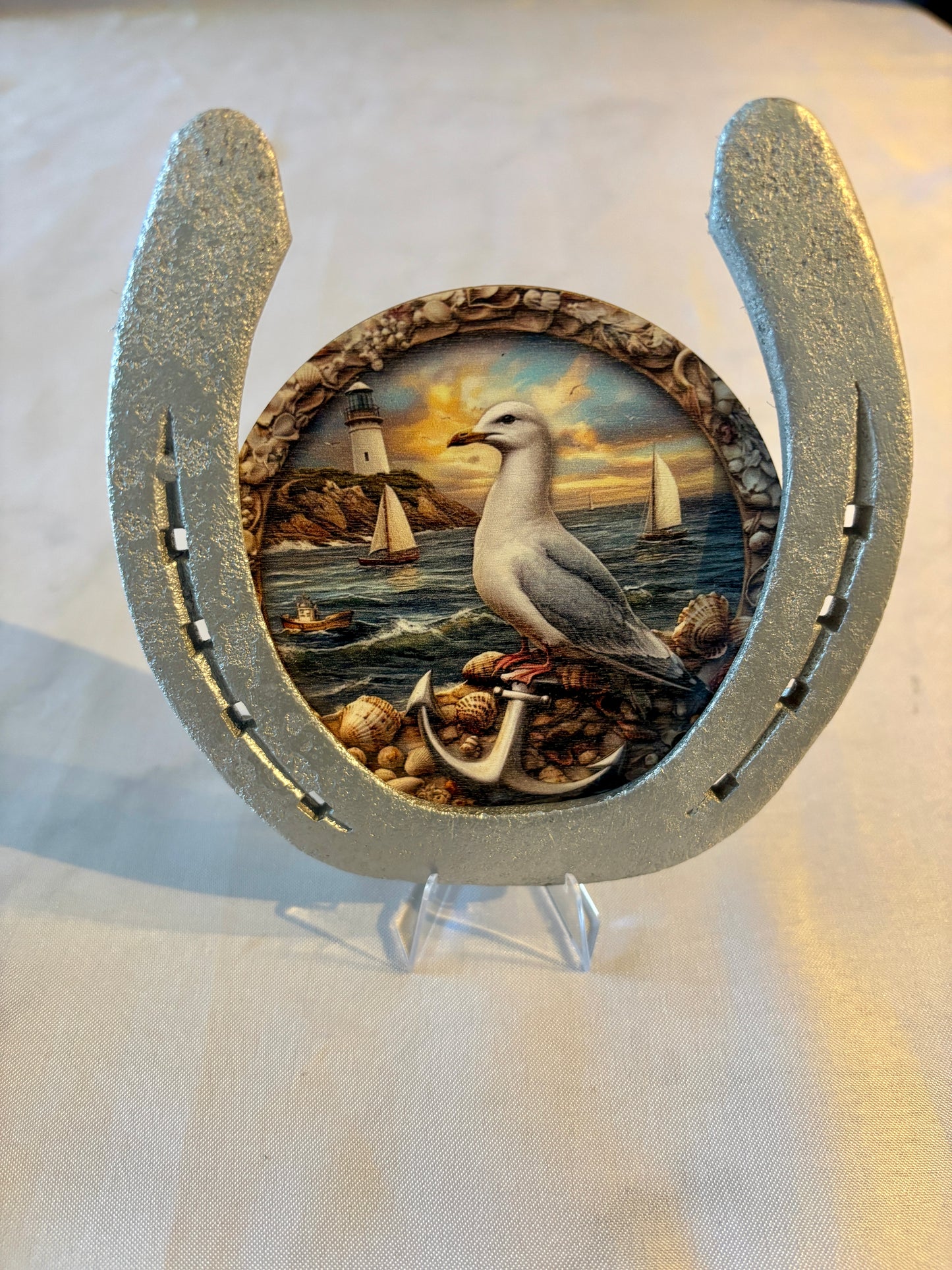 fer à cheval et son symbole : La mer