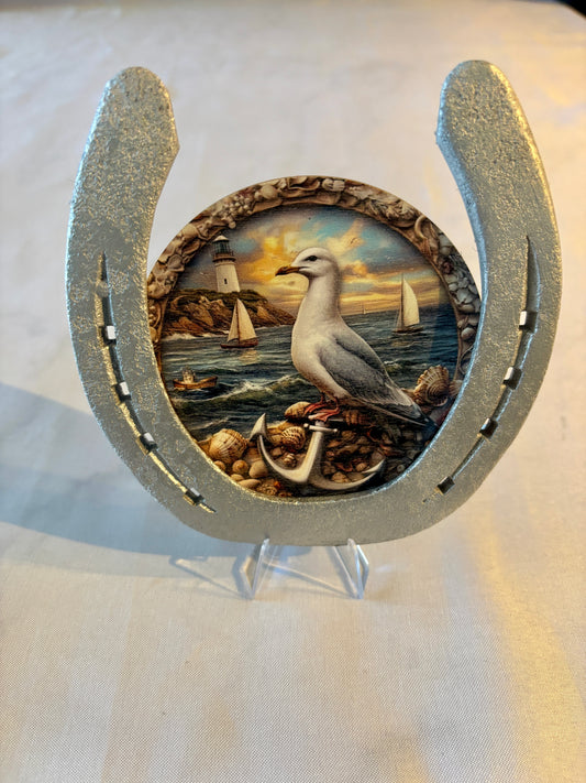 fer à cheval et son symbole : La mer