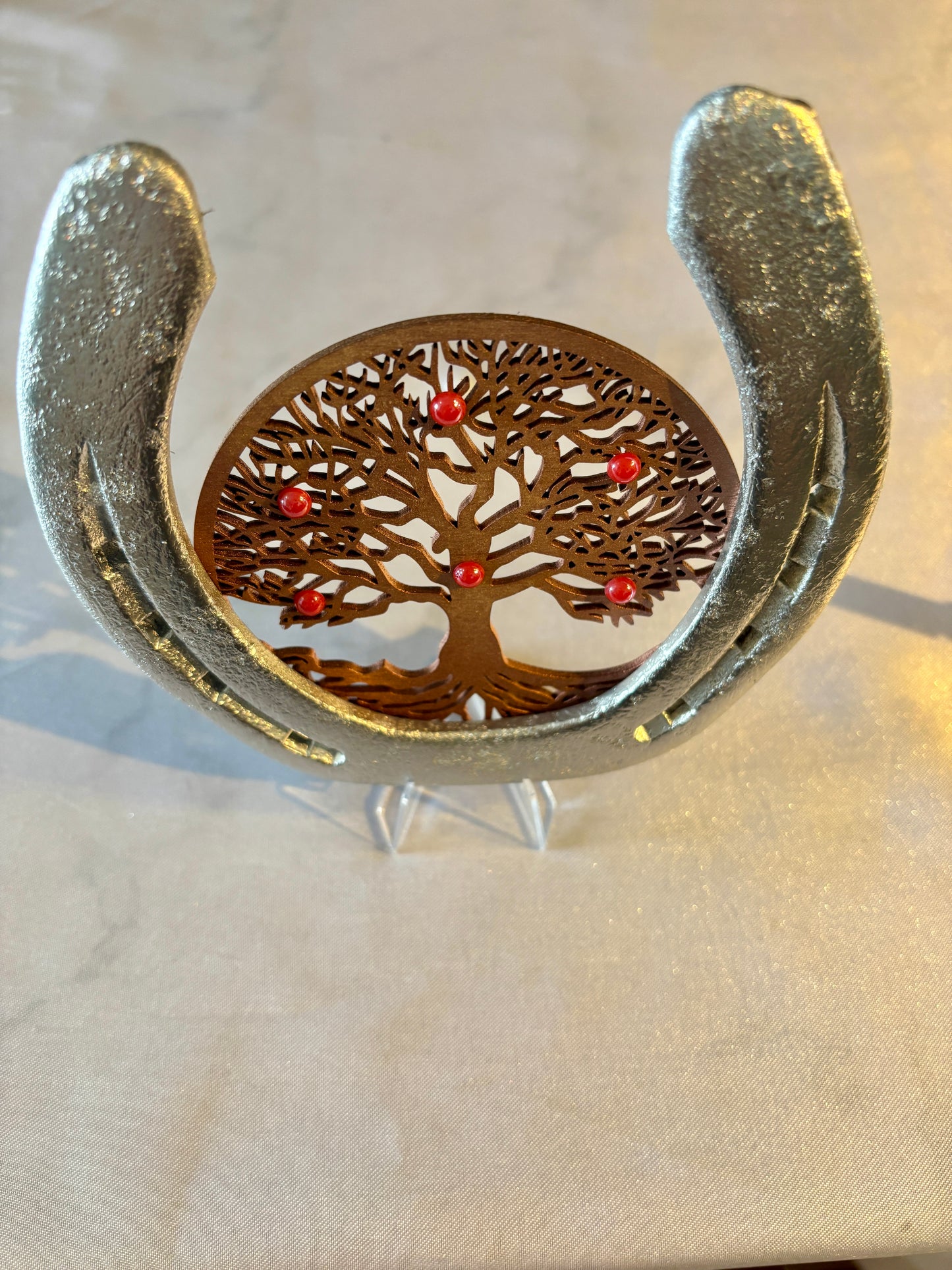 fer à cheval / arbre de vie