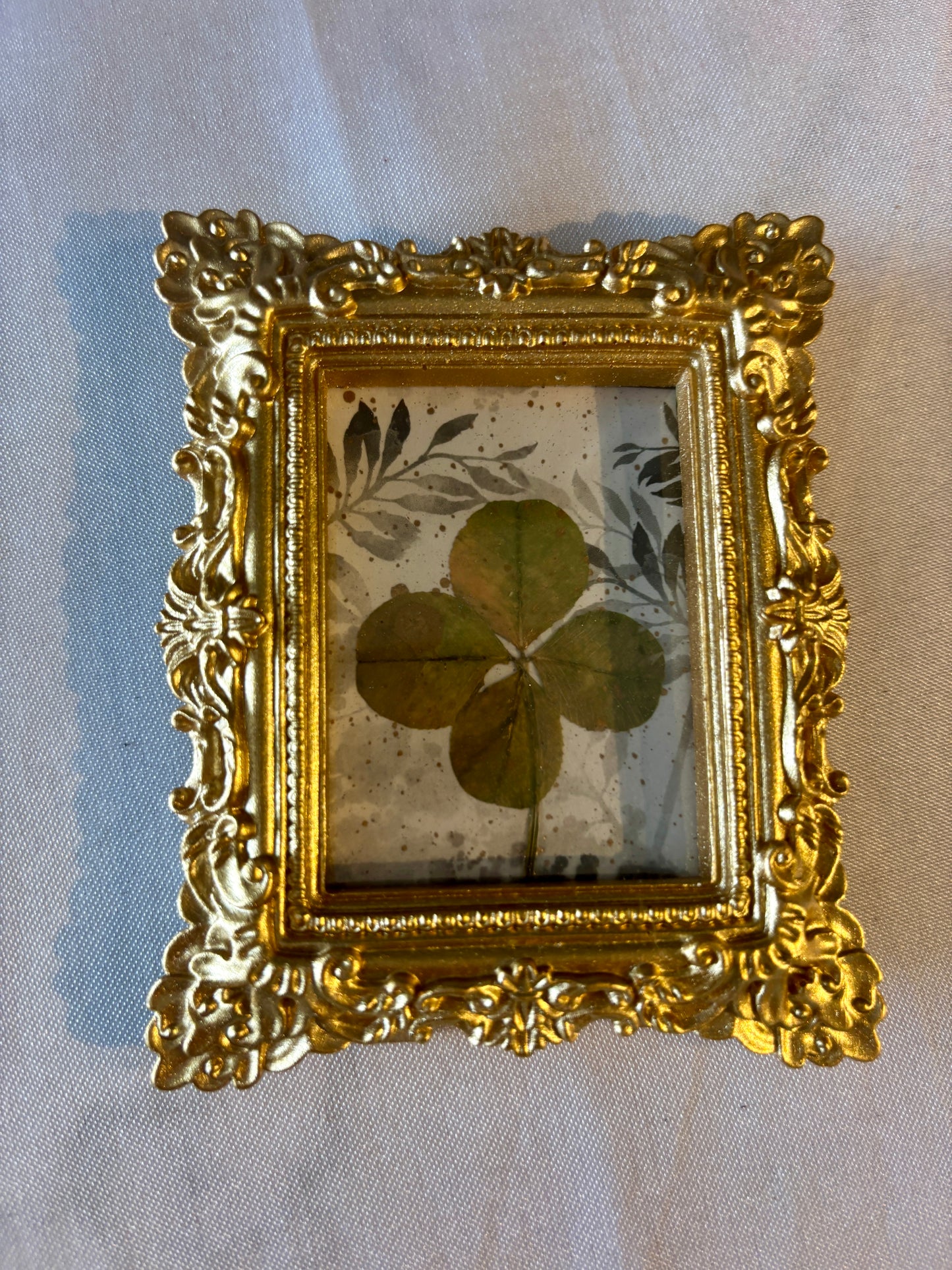 mini cadre trèfle à quatre feuilles 🍀