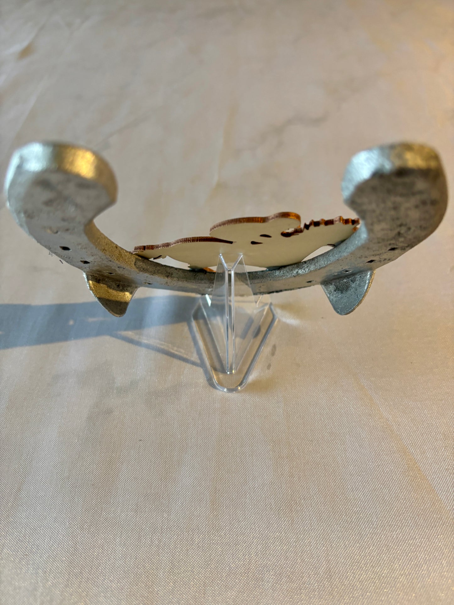 fer à cheval argent / cuivre