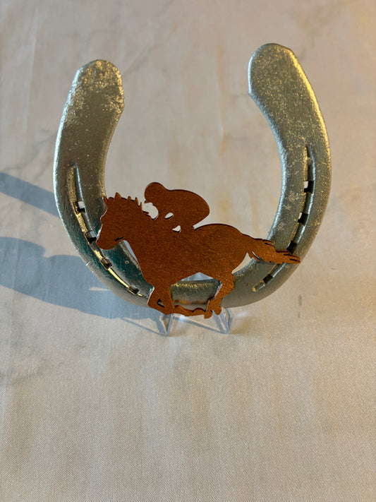 fer à cheval argent / cuivre