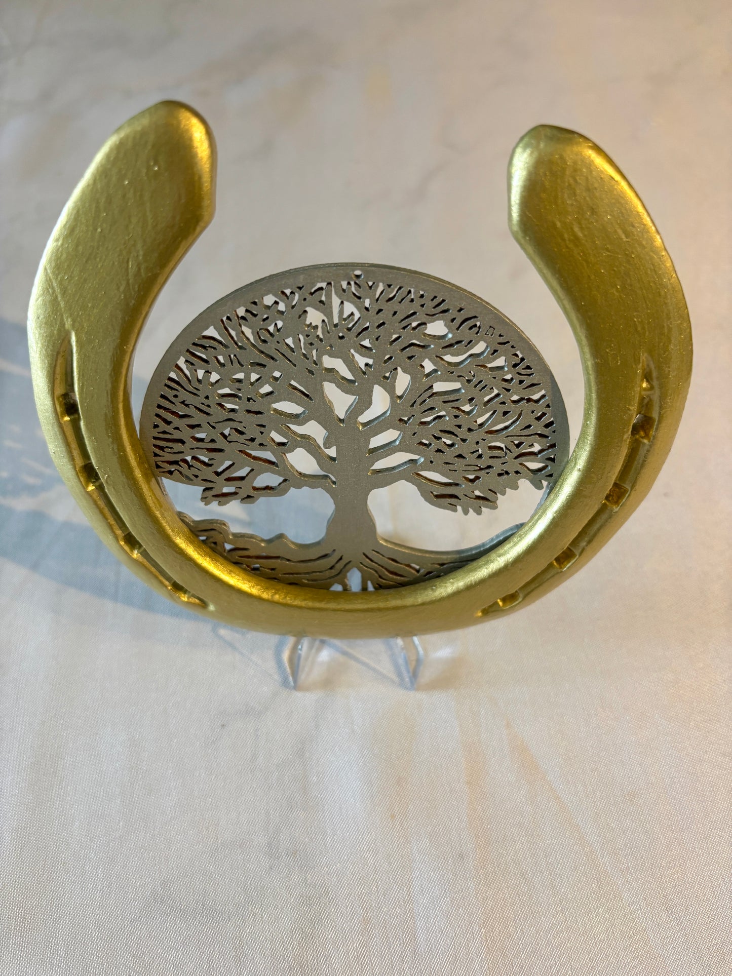 fer à cheval / arbre de vie
