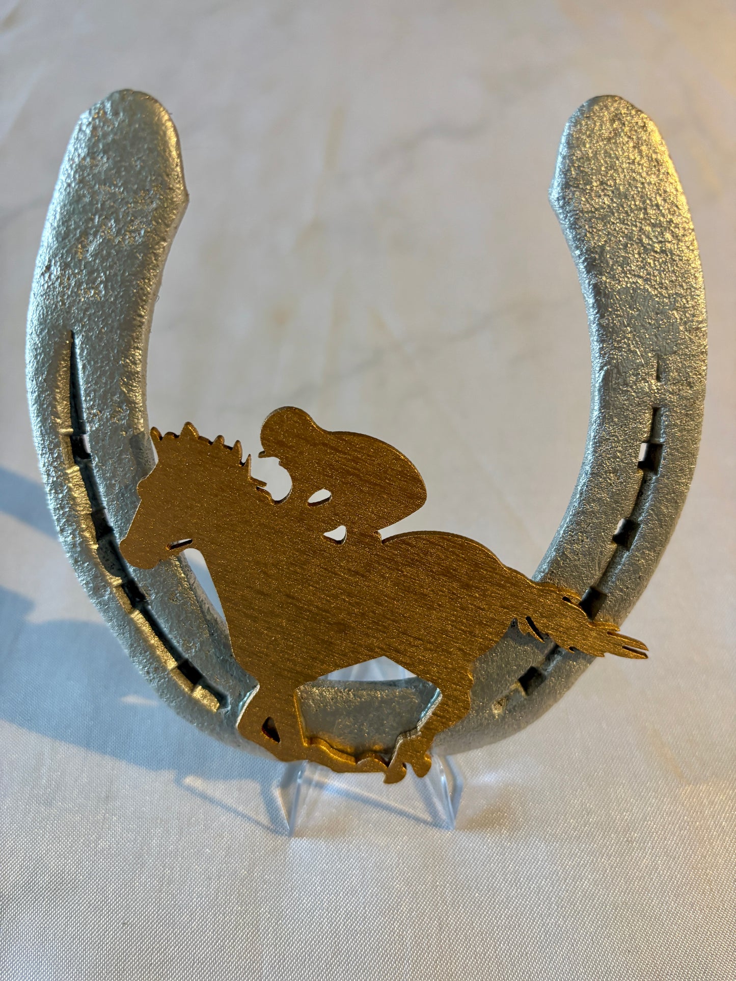 fer à cheval argent / or